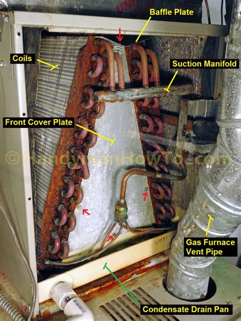 Inside the coil